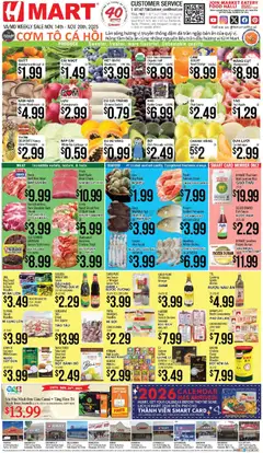Ad Preview of Hmart VIETNAMESE - Maryland & Virginia from 11/14/2025