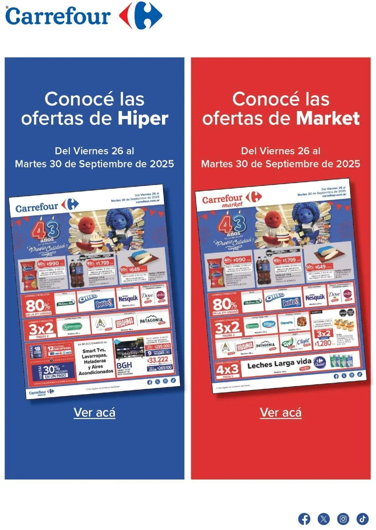 Carrefour Ofertas del 26/09/2025 >> Catálogo