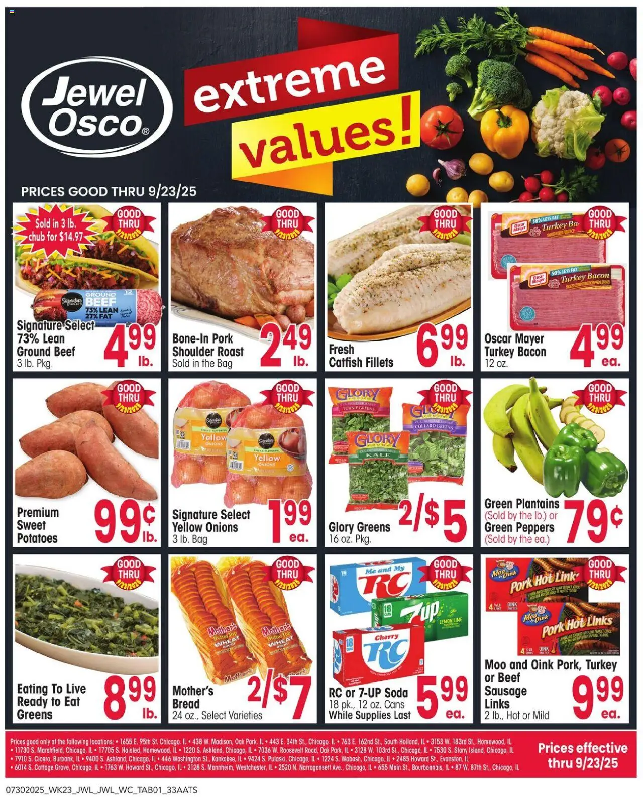 Jewel Osco Ad from 07/30/2025 - Flyer - Page number 1