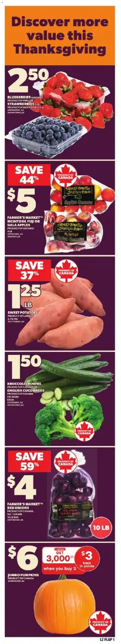 Preview of leaflet Weekly flyer / circulaire from shop Zehrs is valid from Oct 02, 2025