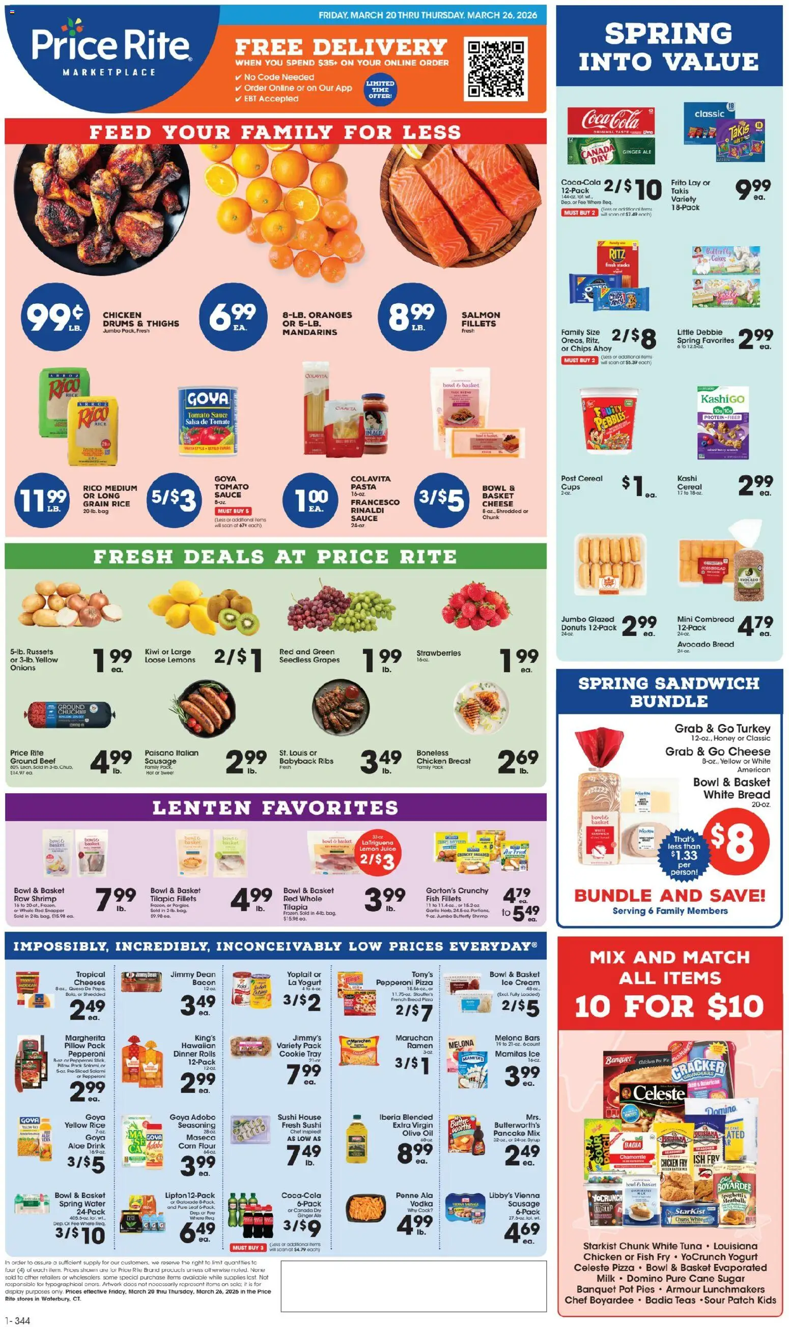 Ad Preview of Price Rite Price Rite Weekly Ad from 03/19/2026