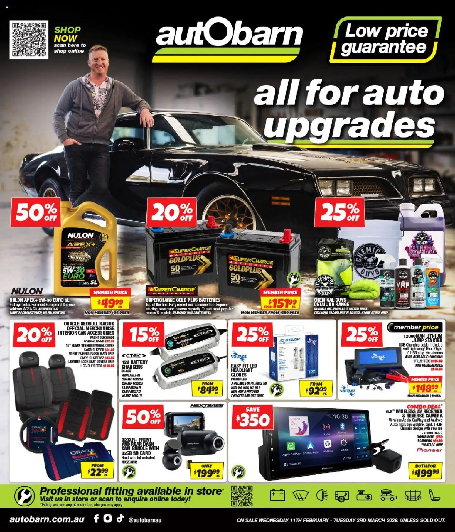 Preview of catalogue Catalogue from shop Autobarn valid 11/02/2026