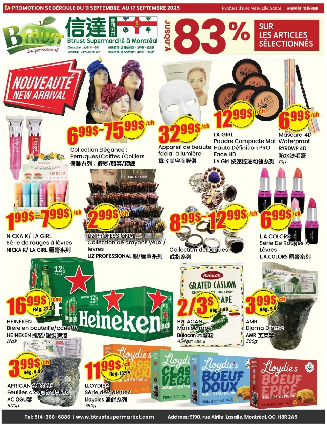 Btrust Supermarket flyer valid from Sep 11, 2025 - page number 1