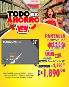 Vista previa las ofertas de la tienda Casa Ley - Folleto Todo es Ahorro desde el 31/07/2025 