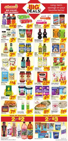 Ad Preview of Shaw's Additional Savings from 07/18/2025