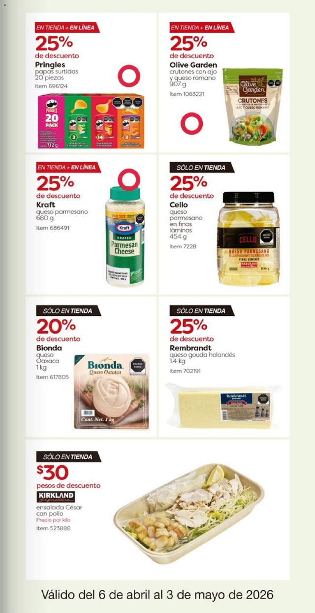 Nuevo folleto de Costco a partir del 06/04