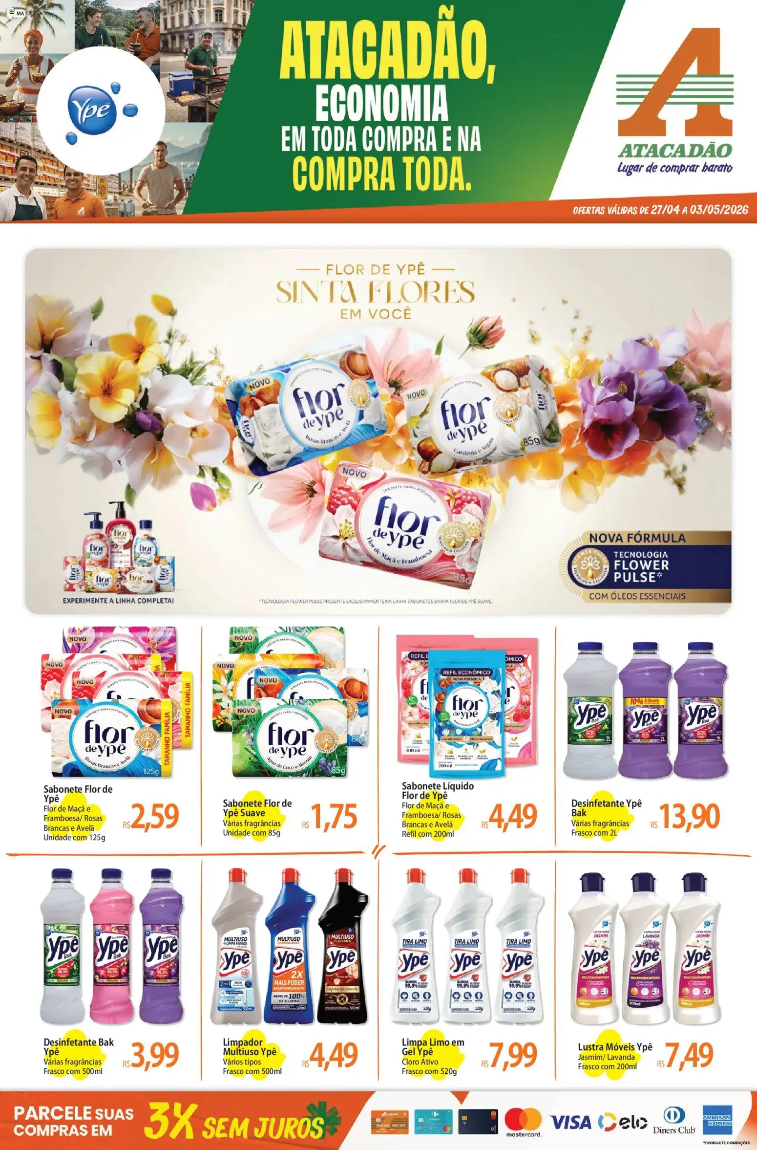 Pré-Visualização do folheto "Atacadão ofertas - MA" da loja Atacadão válido a partir de 27/04/2026