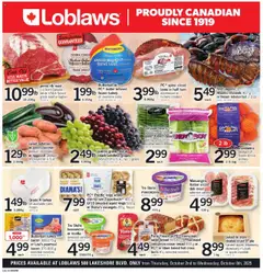 Un aperçu du dépliant Weekly Flyer - ON du magasin Loblaws est valide à partir 2 oct. 2025