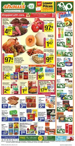 Ad Preview of Shaw's Weekly Ad - VT from 09/26/2025