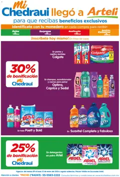 Vista previa las ofertas de la tienda Arteli - Folleto MiChedraui desde el 09/01/2026 