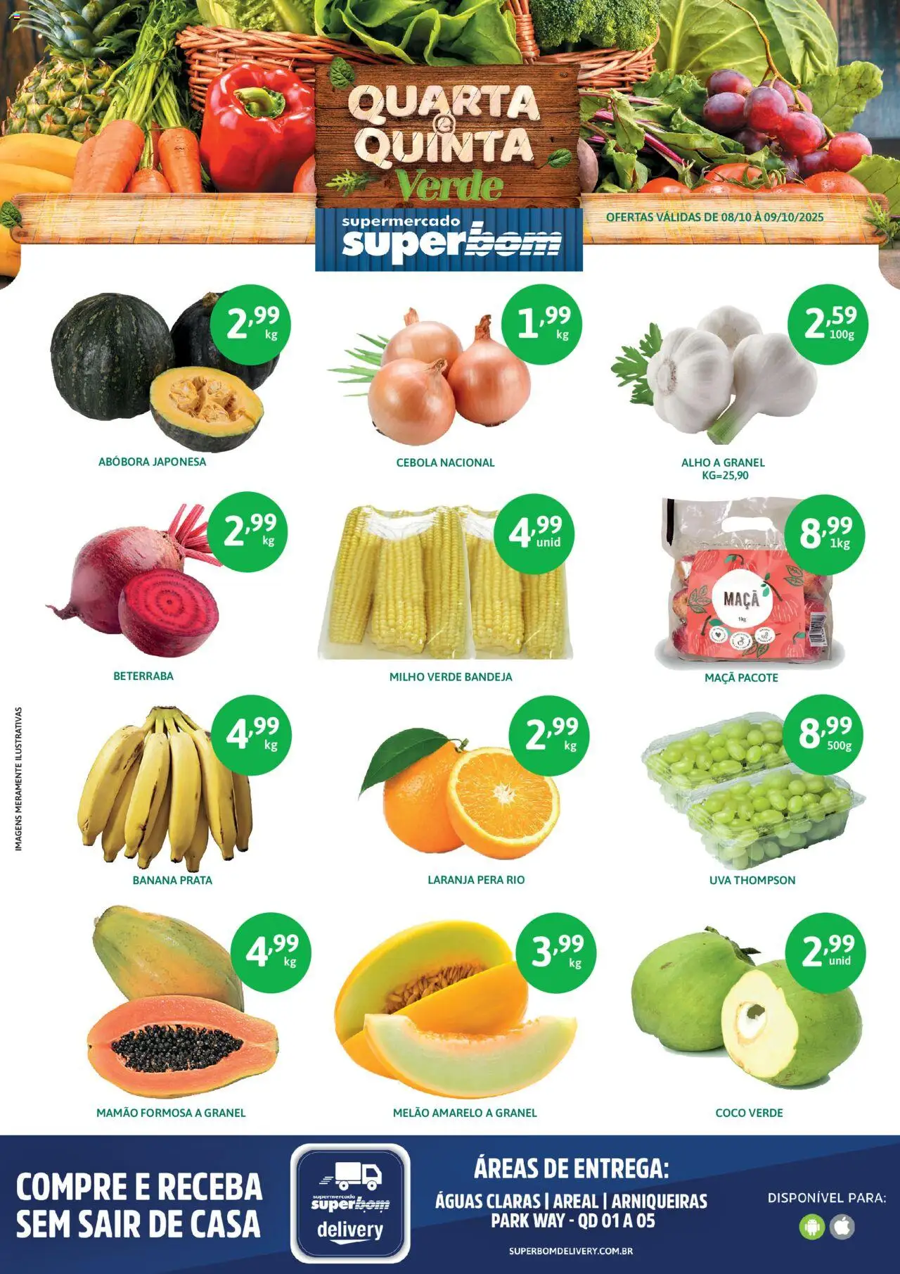 Superbom folheto "Ofertas da semana" válido a partir de 08/10/2025 - número de página 1