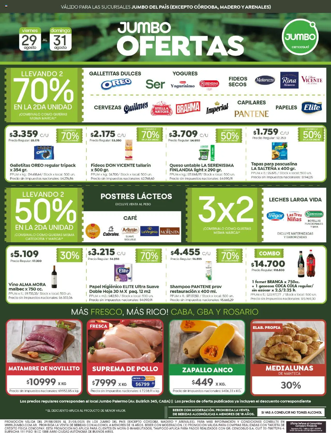 Jumbo Ofertas del 29/08/2025 >> Catálogo