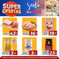 Pré-Visualização do folheto "Ofertas do Dia" da loja Dovale válido a partir de 20/02/2026