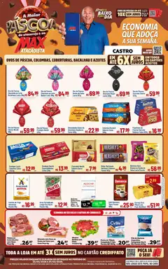Pré-Visualização do folheto "Max Atacadista ofertas Páscoa" da loja Max Atacadista válido a partir de 23/03/2026