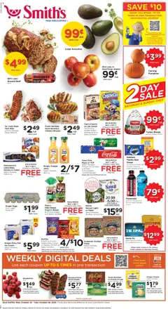 Ad Preview of Smith's Weekly Ad - NM from 10/22/2025