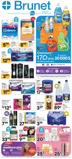 Preview of leaflet Weekly flyer / circulaire from shop Brunet is valid from Sep 18, 2025