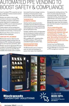 Preview of catalogue Safety Spotlight Magazine from shop Black Woods valid 07/10/2025 | Page: 10