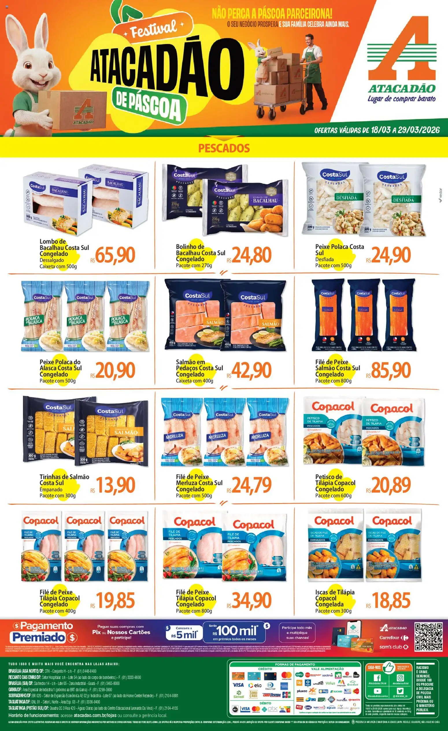 Pré-Visualização do folheto "Atacadão ofertas - DF" da loja Atacadão válido a partir de 18/03/2026