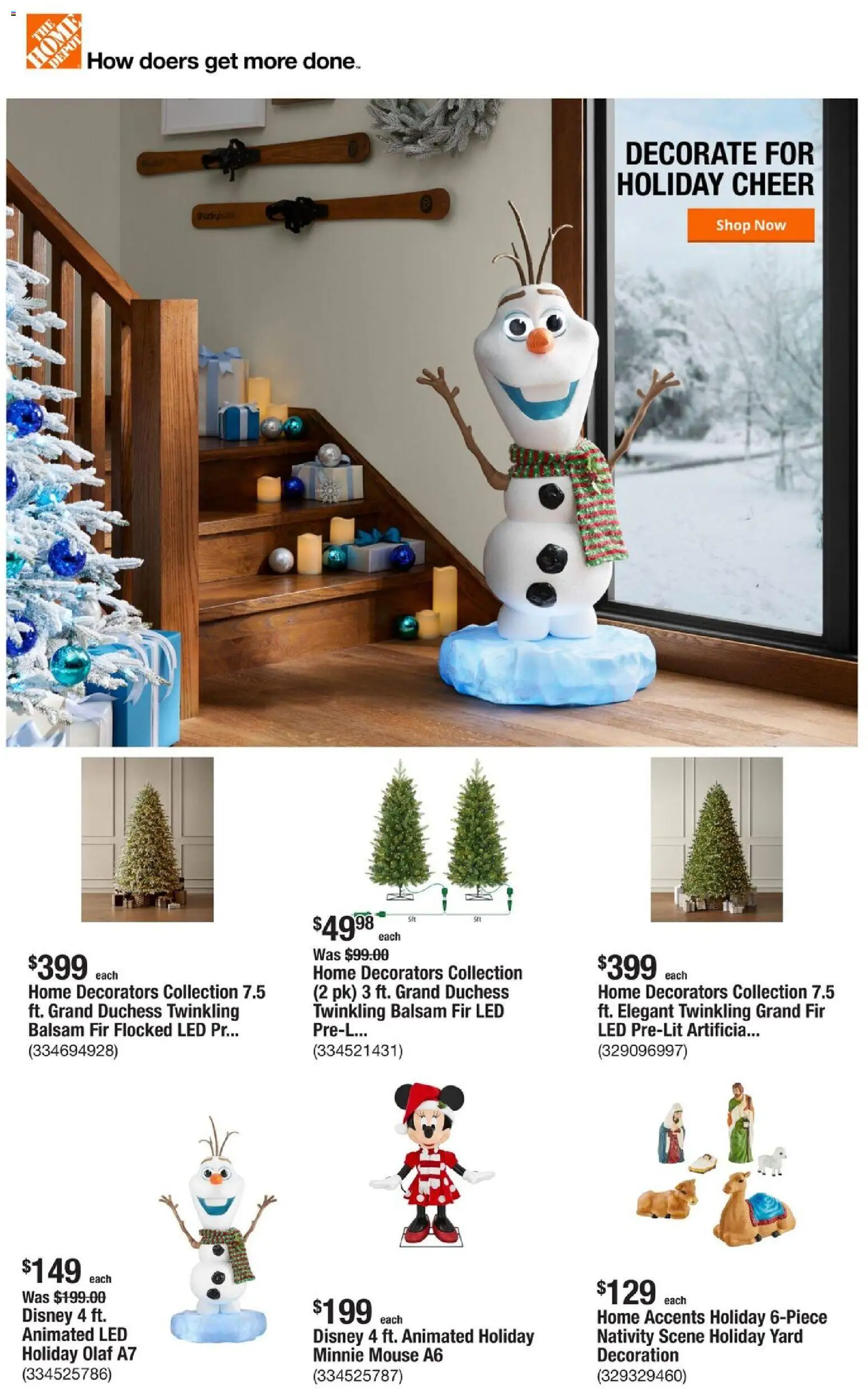 Ad Preview of Home Depot Weekly Ad - CA from 12/04/2025