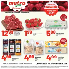 Preview of leaflet Montréal from shop Metro is valid from Jan 15, 2026