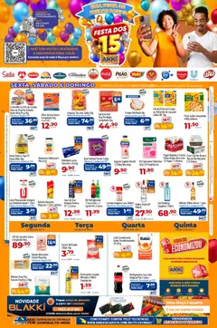 Pré-Visualização do folheto "Ofertas da semana" da loja Akki Atacadista válido a partir de 31/10/2025 | Página: 1