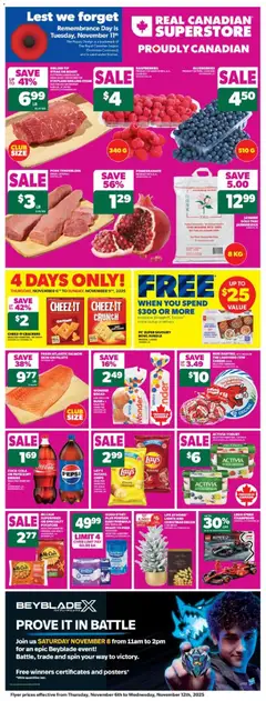 Preview of leaflet Black Friday from shop Real Canadian Superstore is valid from Nov 06, 2025 | Page: 3