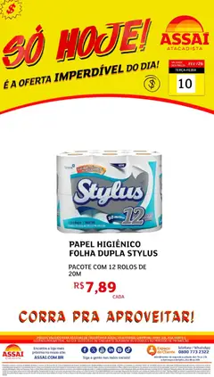 Pré-Visualização do folheto "Encarte - DF" da loja Assaí Atacadista válido a partir de 10/02/2026