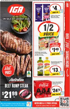Preview of catalogue Catalogue VIC from shop IGA valid 20/08/2025
