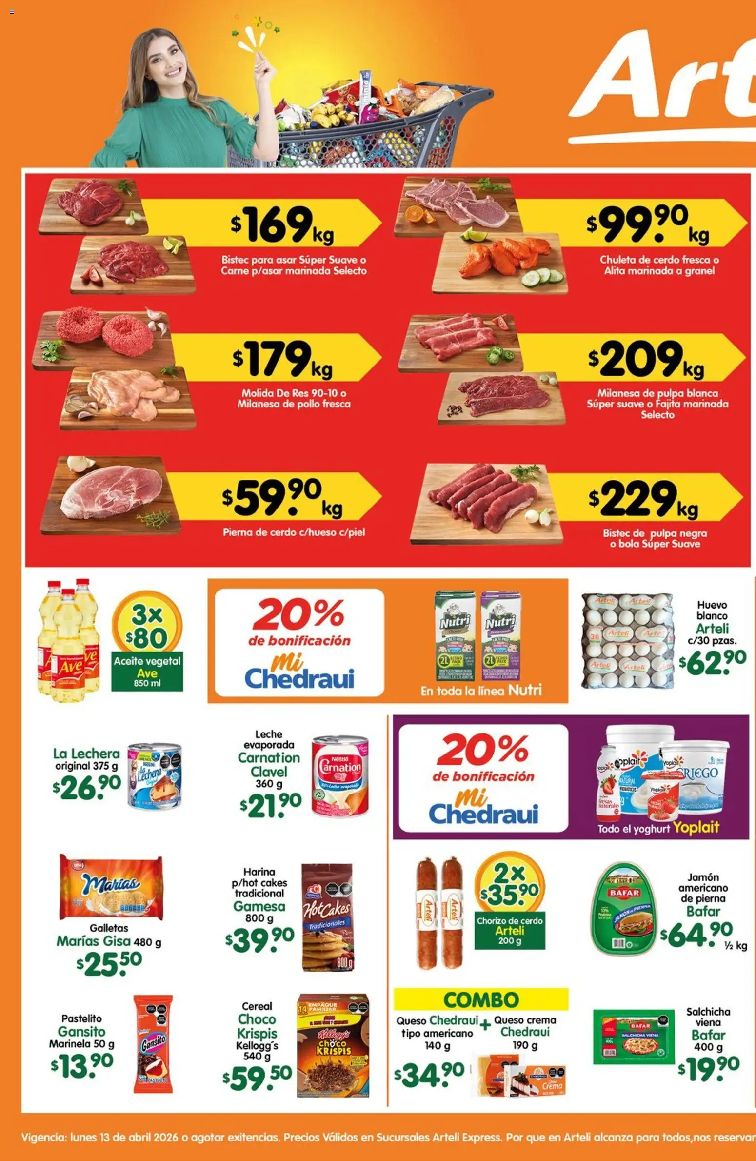 Vista previa las ofertas de la tienda Arteli - Arteli folleto Express desde el 13/04/2026 