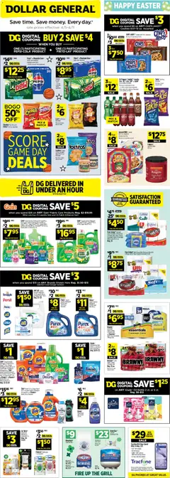 Ad Preview of Dollar General Dollar General Weekly Ad - TX from 04/05/2026
