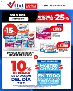 Vista previa del folleto de la tienda Vital válido desde el 02/10/2025 