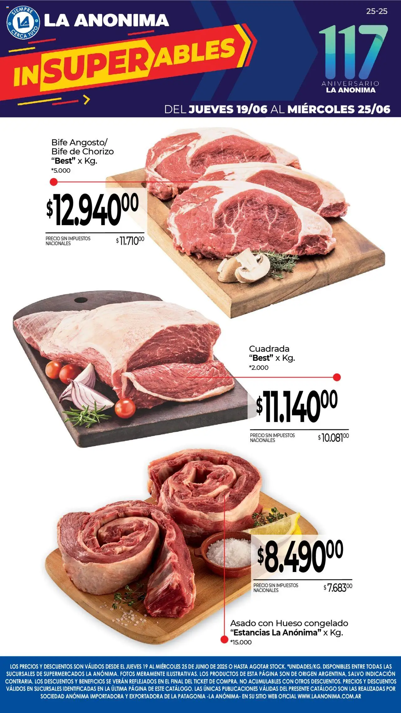 La Anonima Catálogo del 19/06/2025 Online