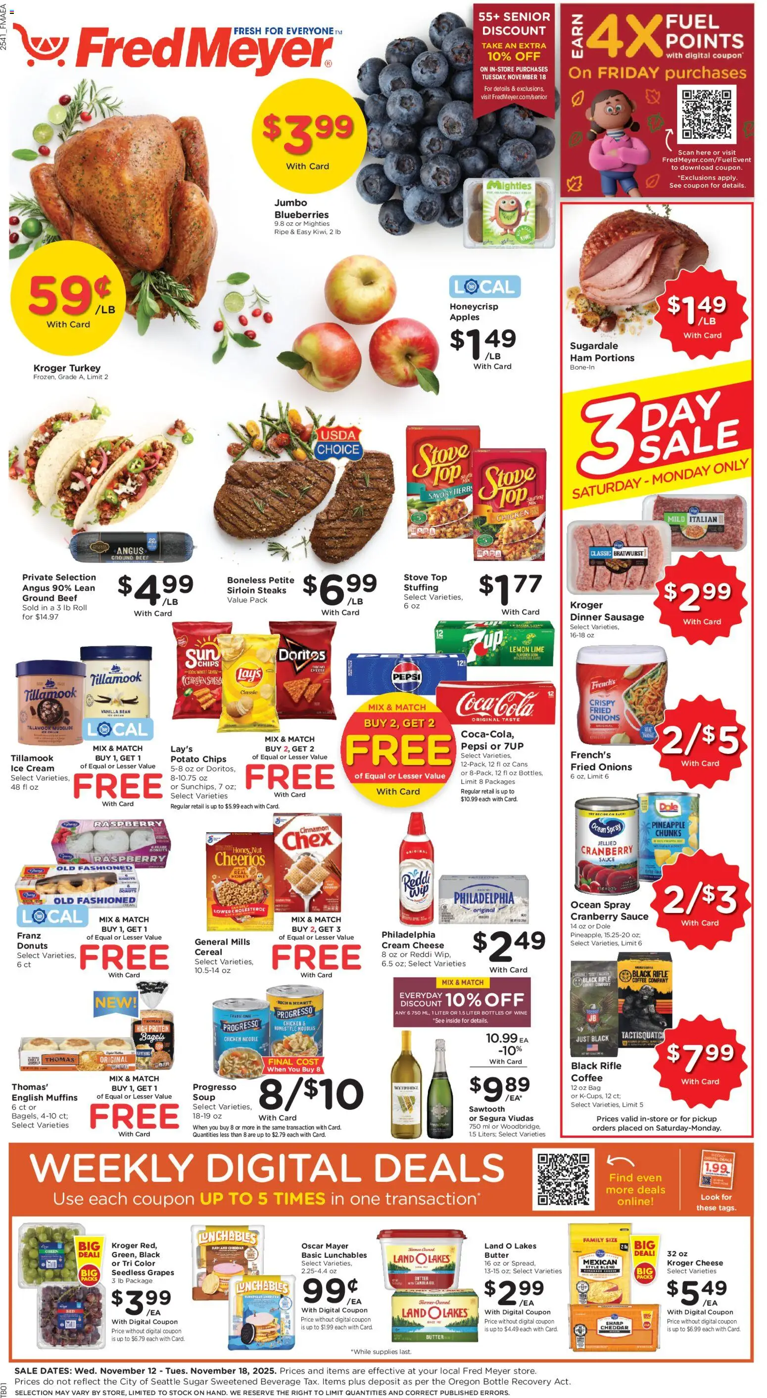 Ad Preview of Fred Meyer Black Friday from 11/12/2025