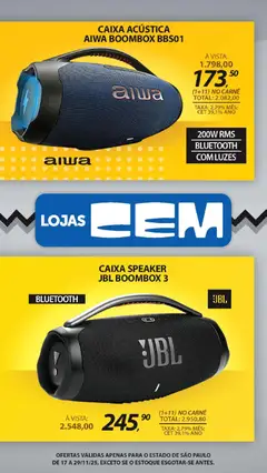 Pré-Visualização do folheto "Ofertas atuais" da loja Lojas Cem válido a partir de 17/11/2025 | Página: 58