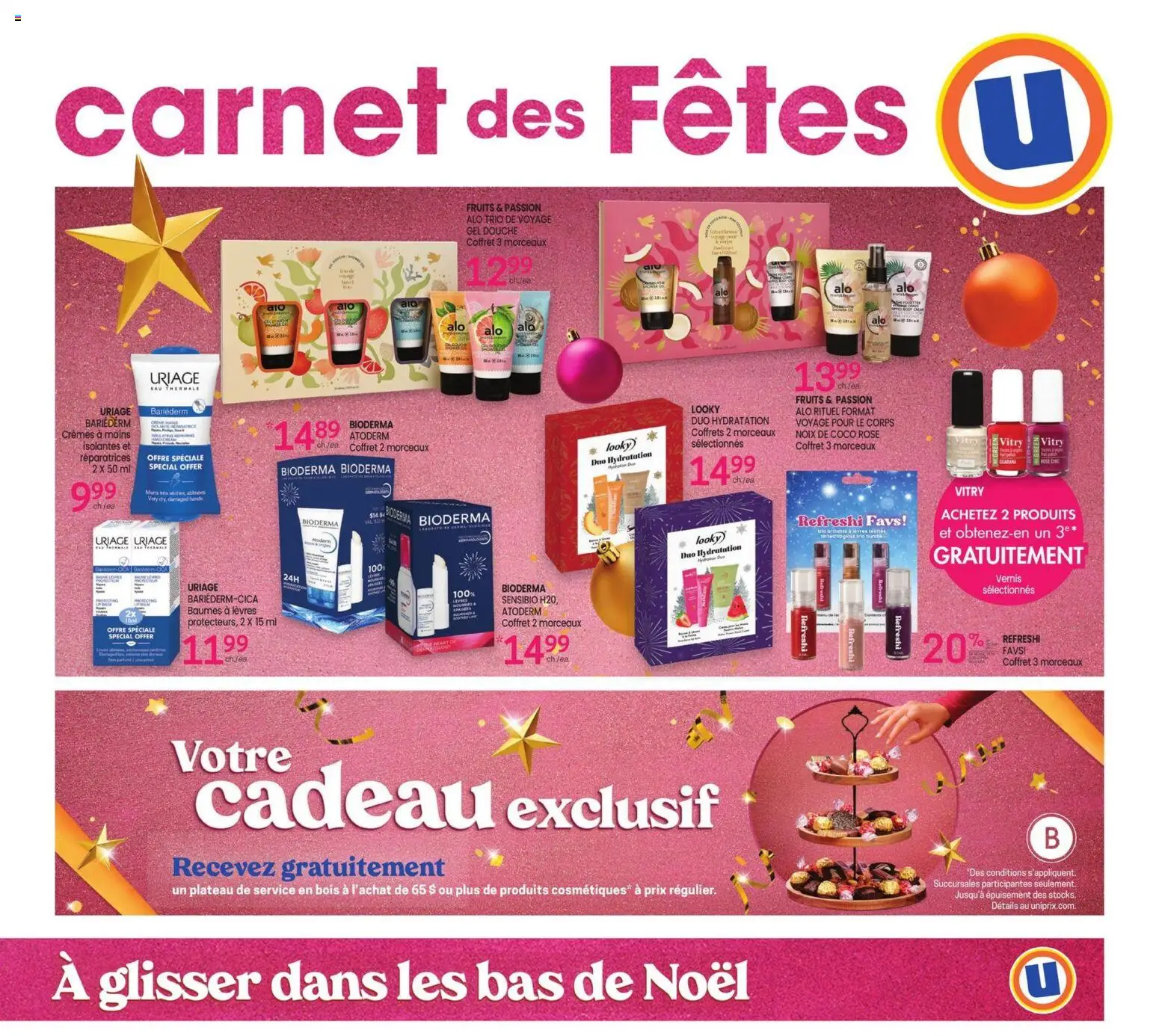 Preview of leaflet Carnet Beauté from shop Uniprix is valid from Dec 11, 2025