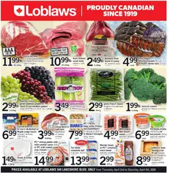 Un aperçu du dépliant Loblaws flyer - ON du magasin Loblaws est valide à partir 2 avr. 2026