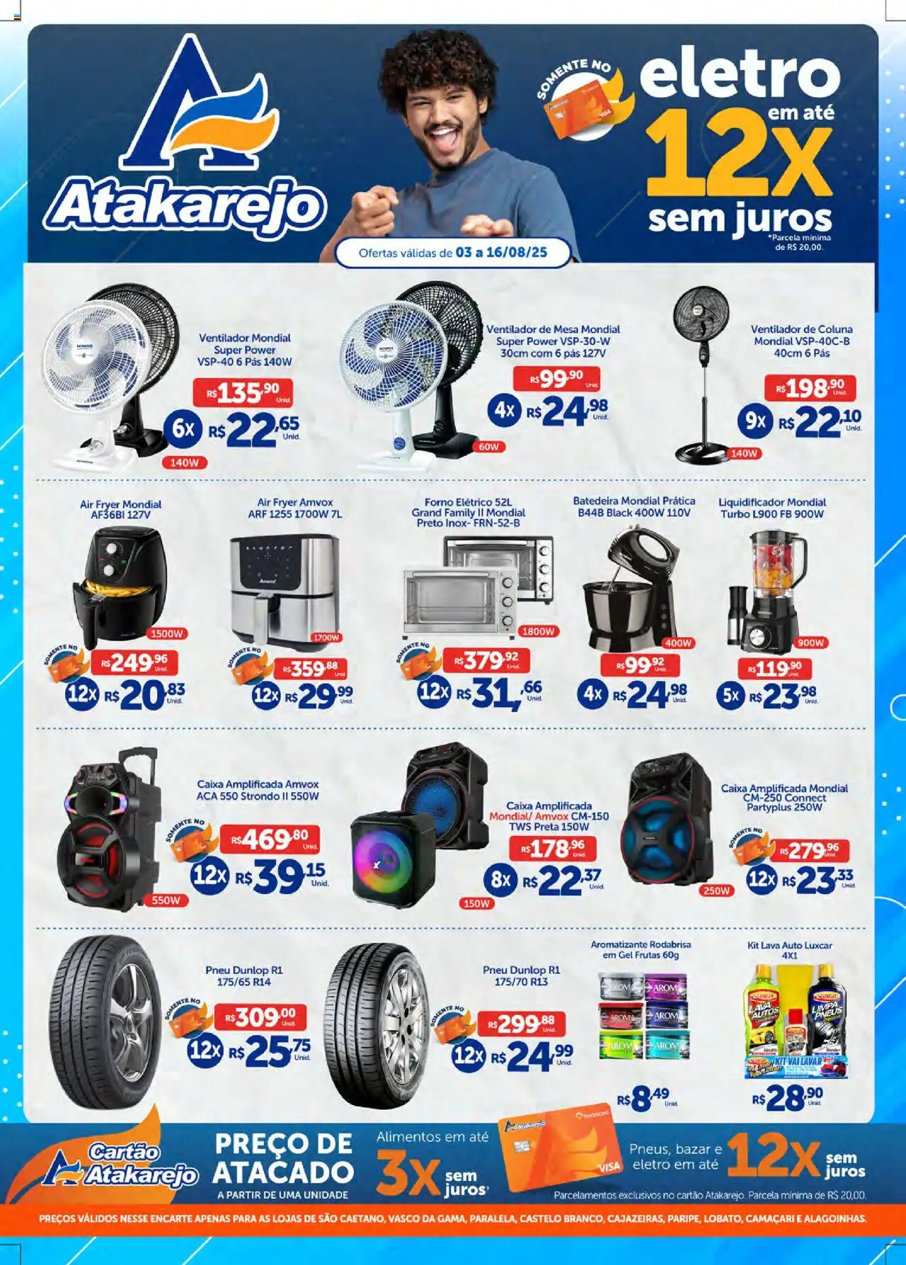 Atakarejo folheto "Encarte Temático" válido a partir de 03/08/2025 - número de página 1