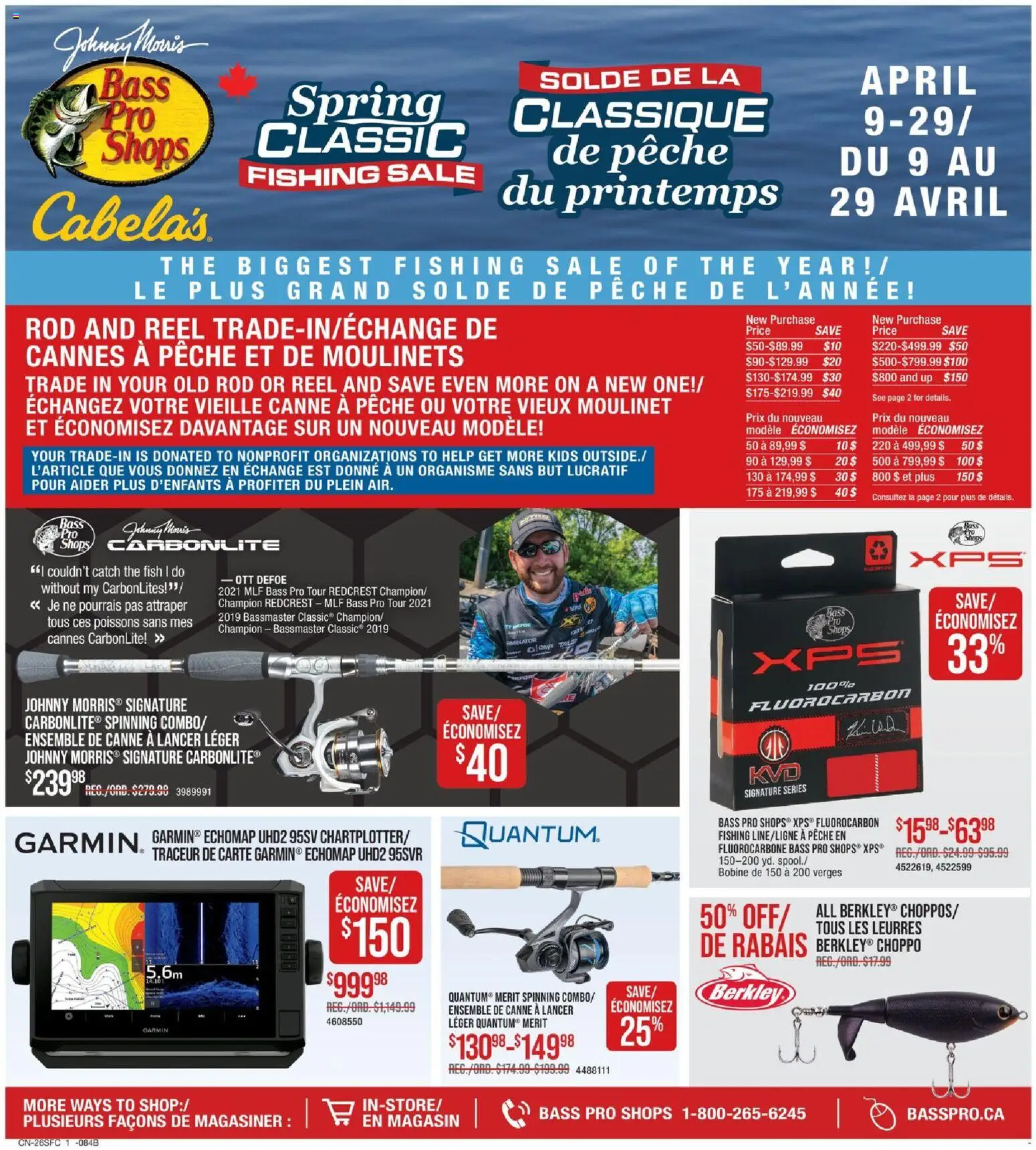 Preview of leaflet Cabelas weekly flyer / circulaire from shop Cabelas is valid from Apr 09, 2026
