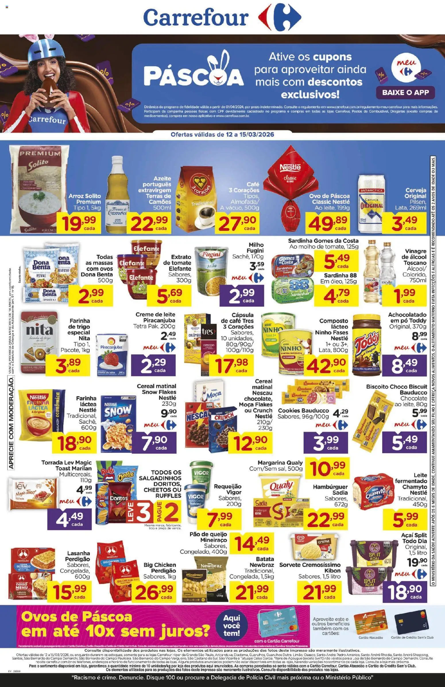 Pré-Visualização do folheto "Carrefour ofertas FDS" da loja Carrefour válido a partir de 12/03/2026