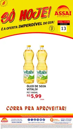 Pré-Visualização do folheto "Encarte - DF" da loja Assaí Atacadista válido a partir de 13/02/2026