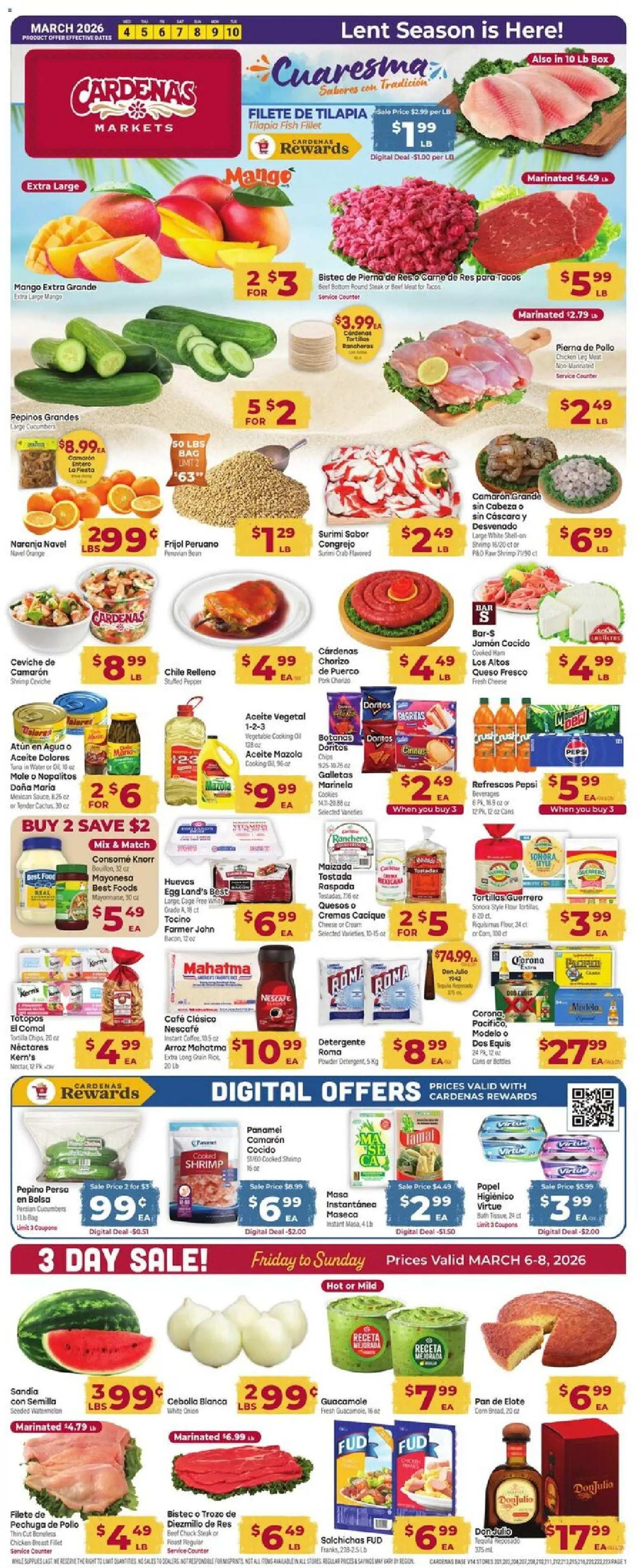 Ad Preview of Cardenas Cardenas Weekly Ad from 03/04/2026