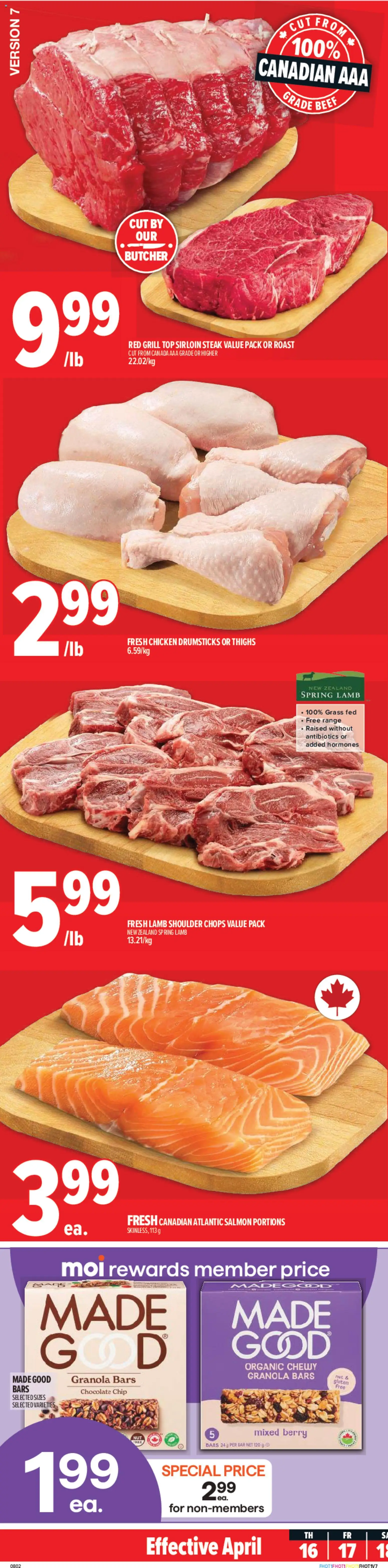 Preview of leaflet Metro weekly flyer - Montréal from shop Metro is valid from Apr 16, 2026