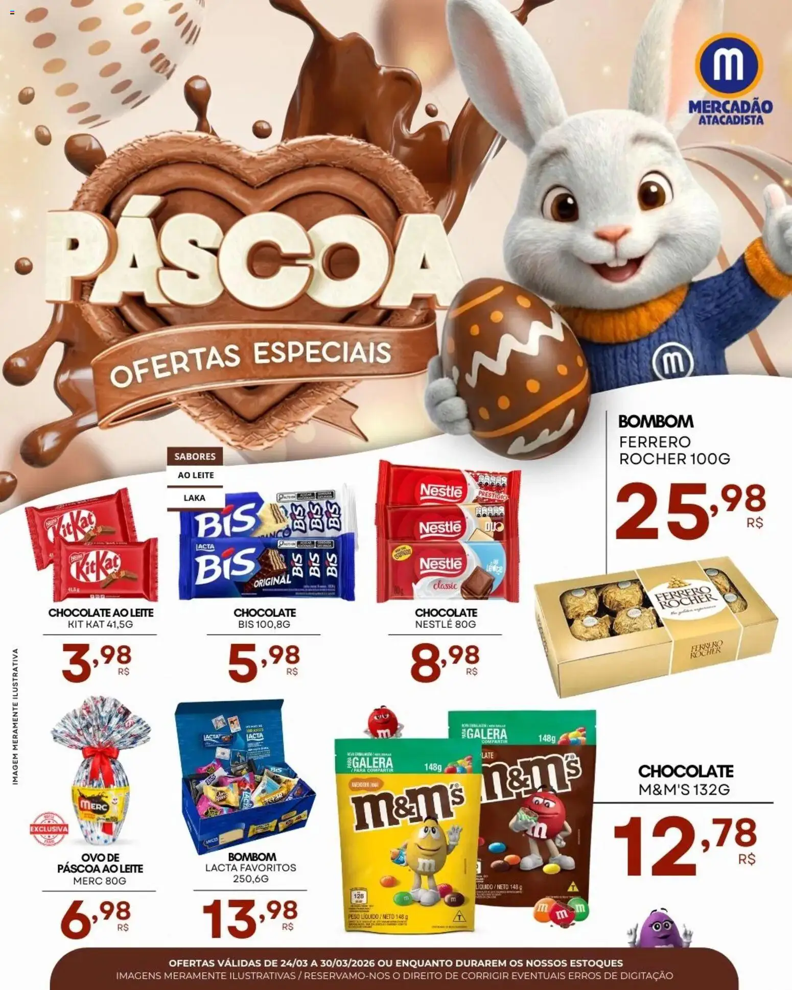 Pré-Visualização do folheto "Mercadão Atacadista ofertas Especiais" da loja Mercadão Atacadista válido a partir de 24/03/2026