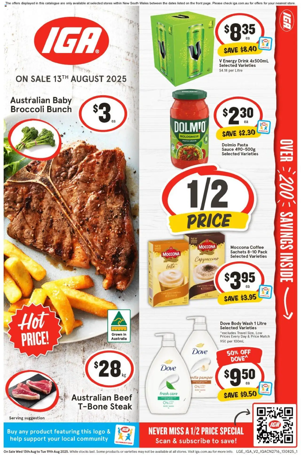 IGA catalogue valid from 13/08/2025 - page 1