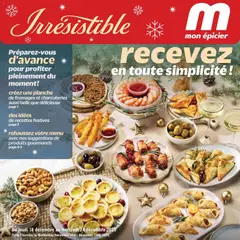Preview of leaflet Cahier Irrésistible from shop Metro is valid from Dec 18, 2025