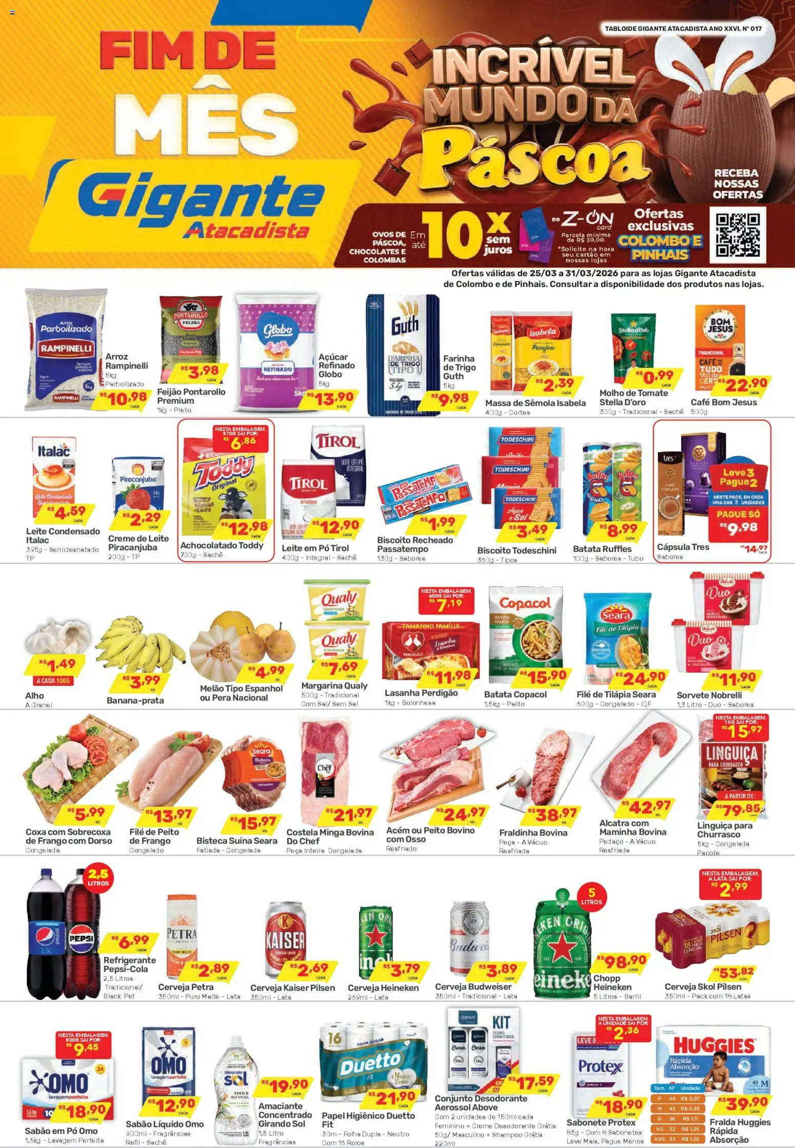 Pré-Visualização do folheto "Gigante Atacadista - Ofertas da semana" da loja Gigante Atacadista válido a partir de 25/03/2026