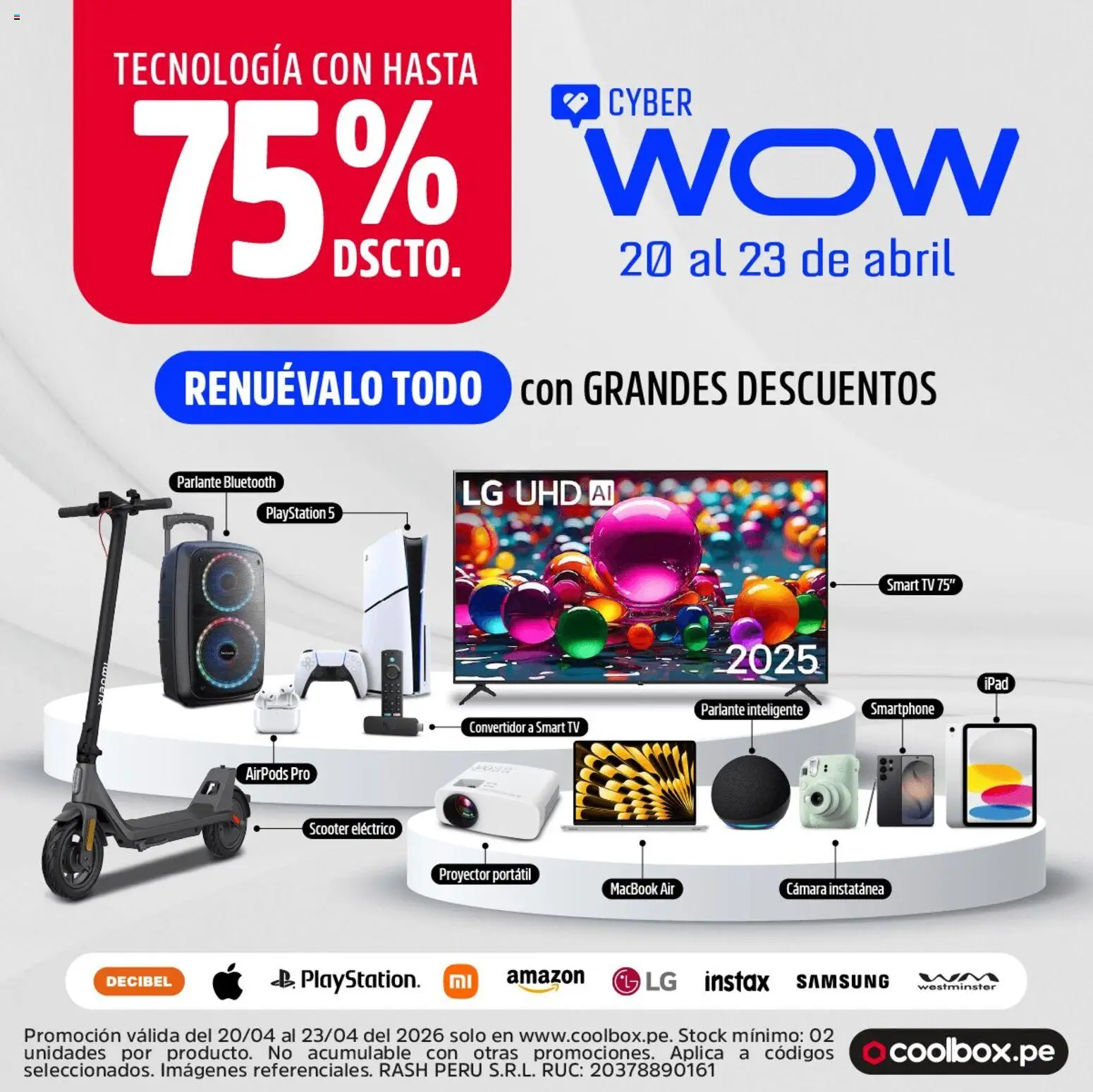 Vista previa de Coolbox - Cyber Wow de la tienda Coolbox válido desde 20/04/2026