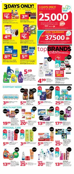 Preview of leaflet Weekly flyer / circulaire from shop Rexall is valid from Sep 26, 2025