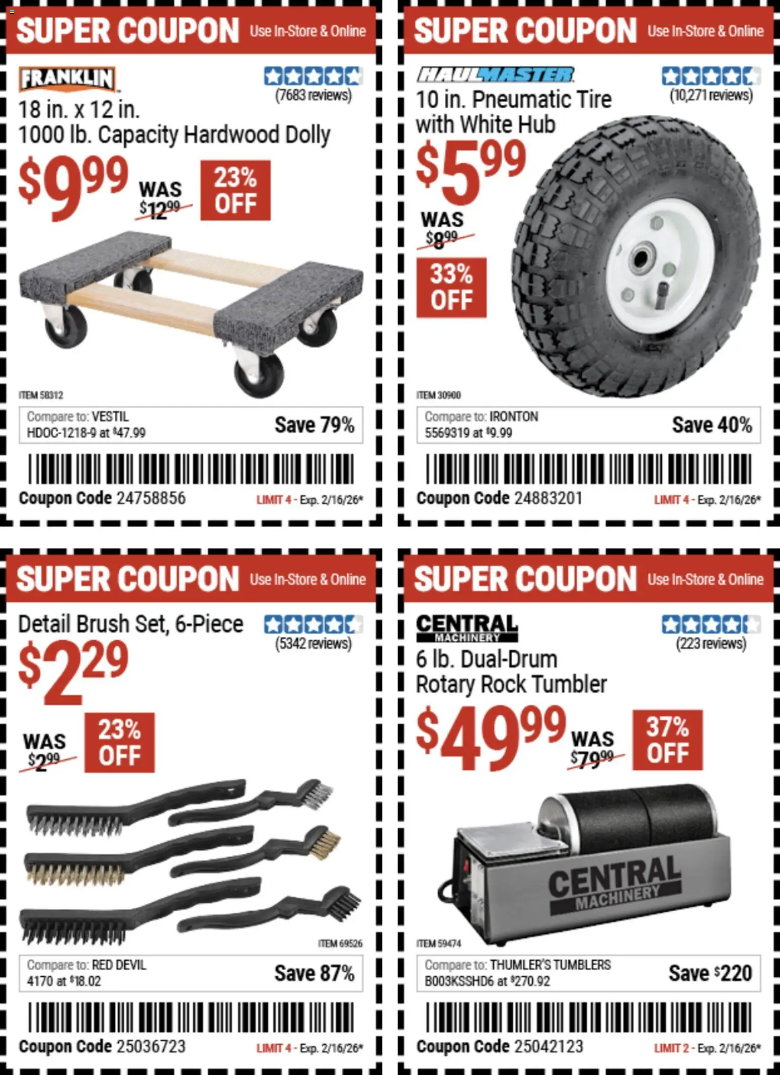 Ad Preview of Harbor Freight Weekly Ad from 02/02/2026