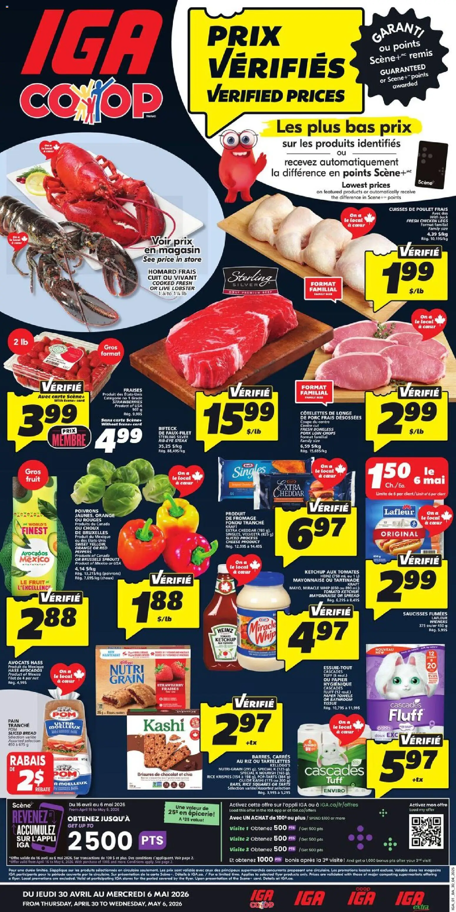 Preview of leaflet IGA circulaire - New Brunswick from shop IGA is valid from Apr 30, 2026